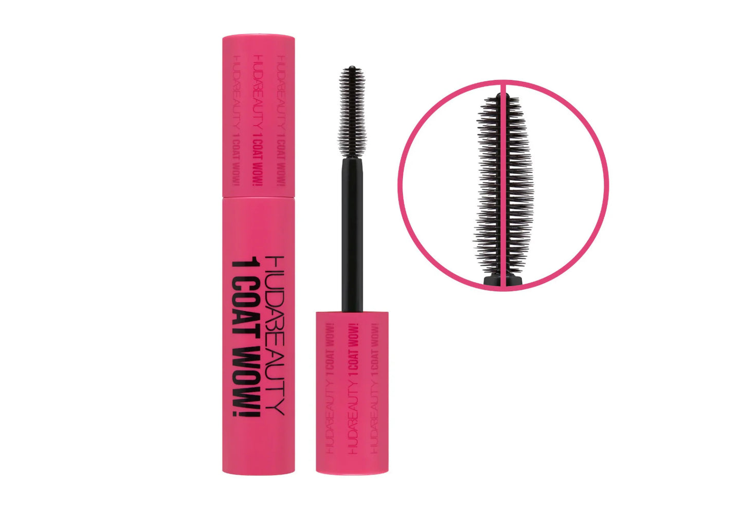 HUDA BEAUTY - 1 Coat WOW! Extra Volumizing and Lifting Mascara (10ml)®