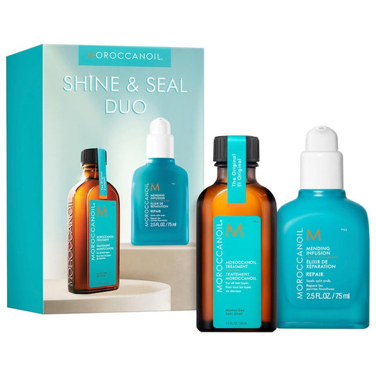 Moroccanoil® Shine & Seal Duo