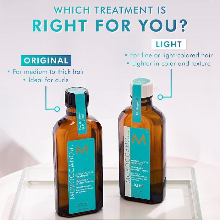 Moroccanoil® Treatment שמן שיער בהיר לשיער דק