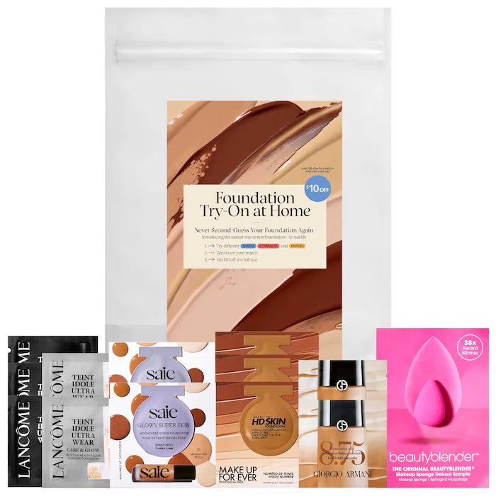 SEPHORA FAVORITES Foundation Try-On Sample Bag with Redeemable Voucher®