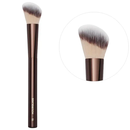 Hourglass - No. 15 Blush Brush: Precision Angled Stippling for Effortless Application®