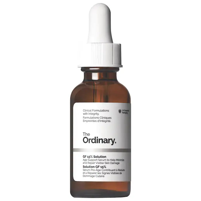 سيروم The Ordinary® GF 15% لإصلاح البشرة المرئية والتجاعيد