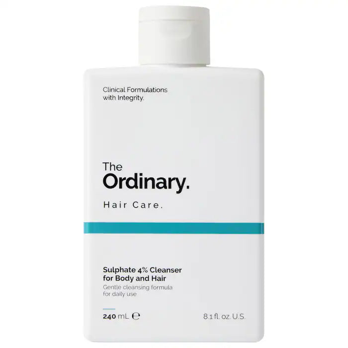 תכשיר ניקוי שמפו של Ordinary® Sulphate 4% לגוף ולשיער - 240 מ"ל