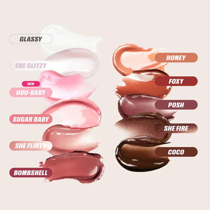 HUDA BEAUTY - Faux Filler Shiny Non Sticky Lip Gloss®