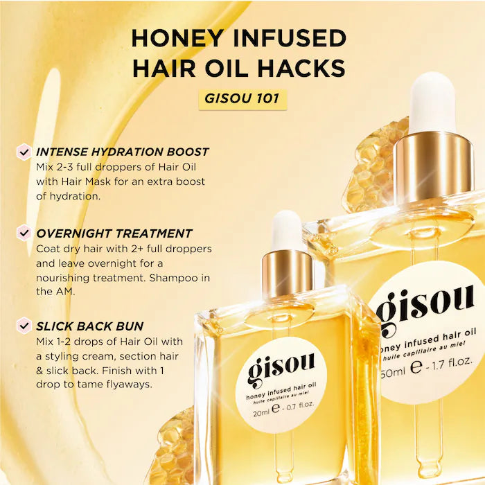 Gisou®Honey Infused Hair Oil 20ml