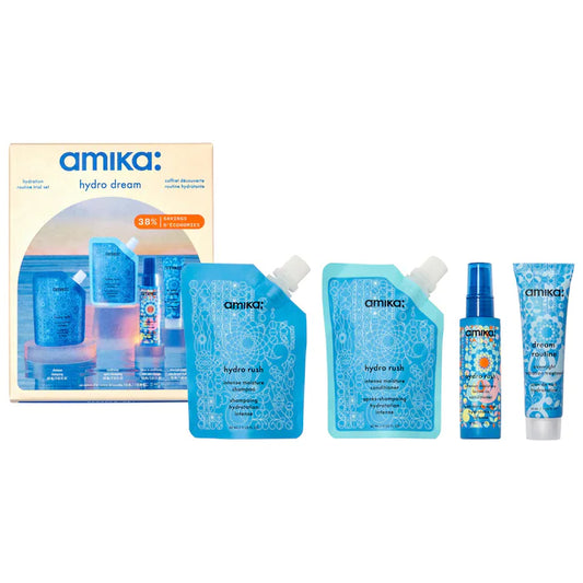 amika® Mini Hydro Rush Shampoo & Conditioner Set