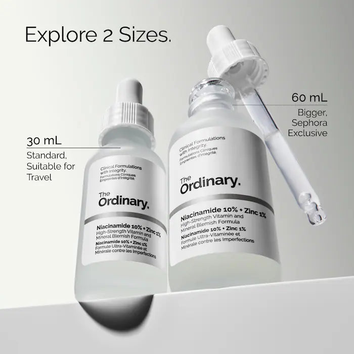 ה-Ordinary® Niacinamide 10% + אבץ 1% סרום בקרת שמן