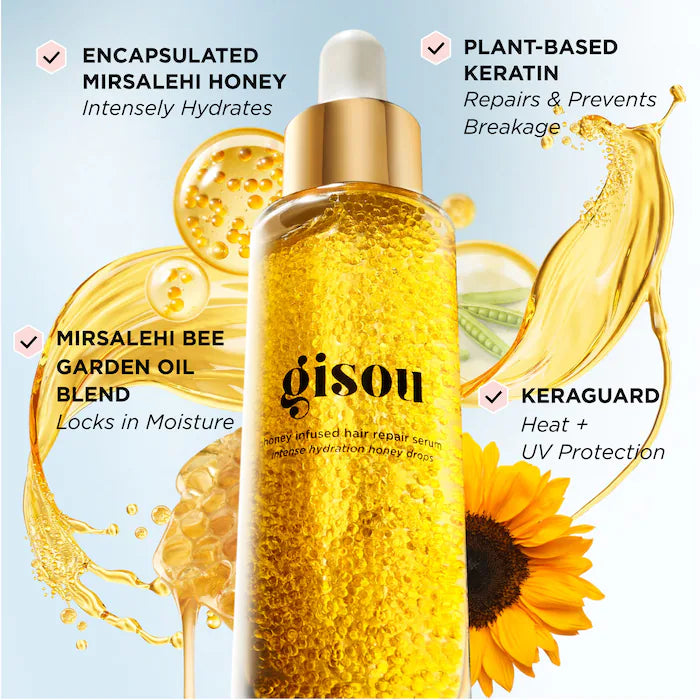 Gisou® Honey Infused Hair Repair Serum 30ml