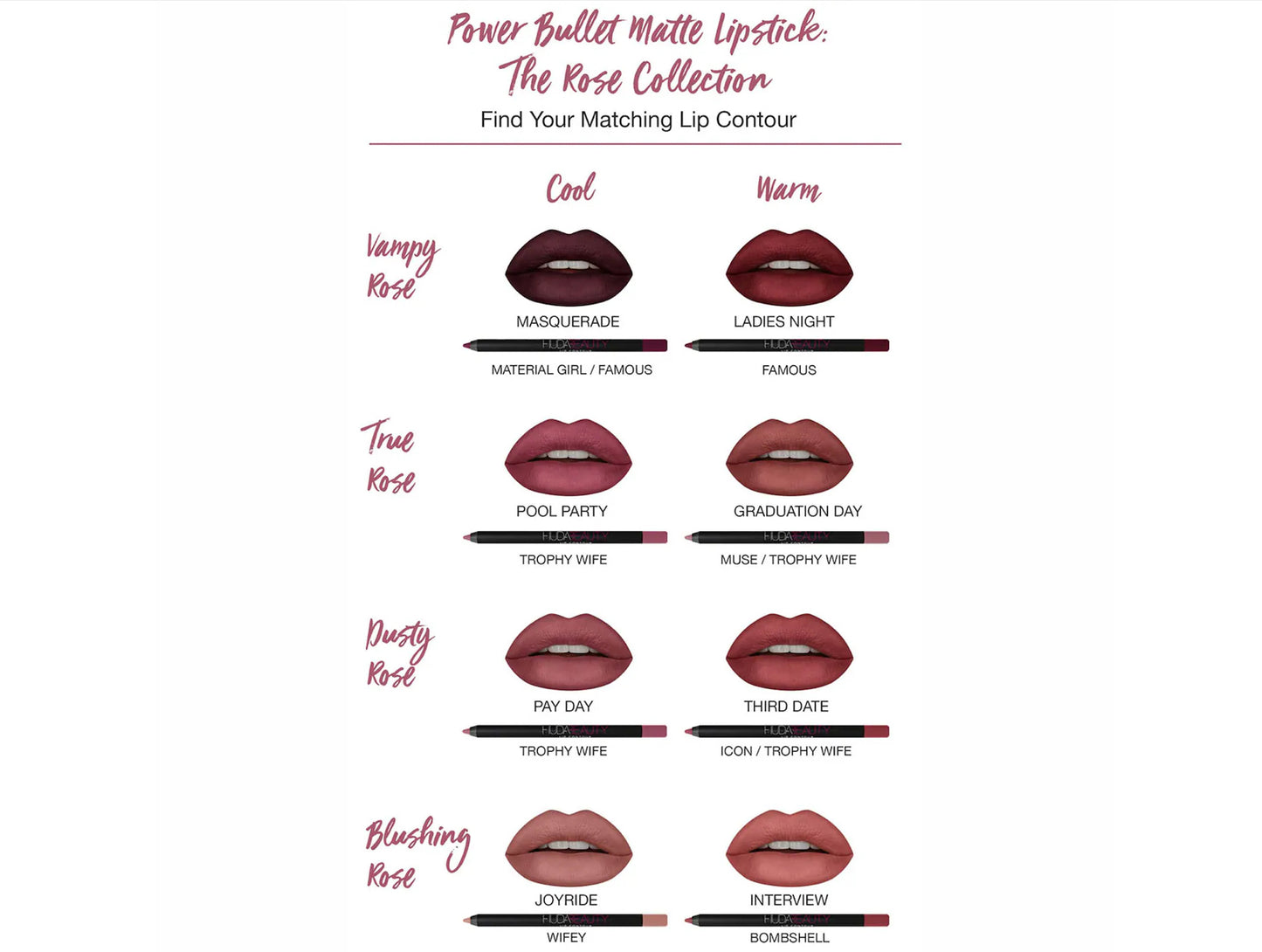 HUDA BEAUTY - Power Bullet Matte Lipstick®