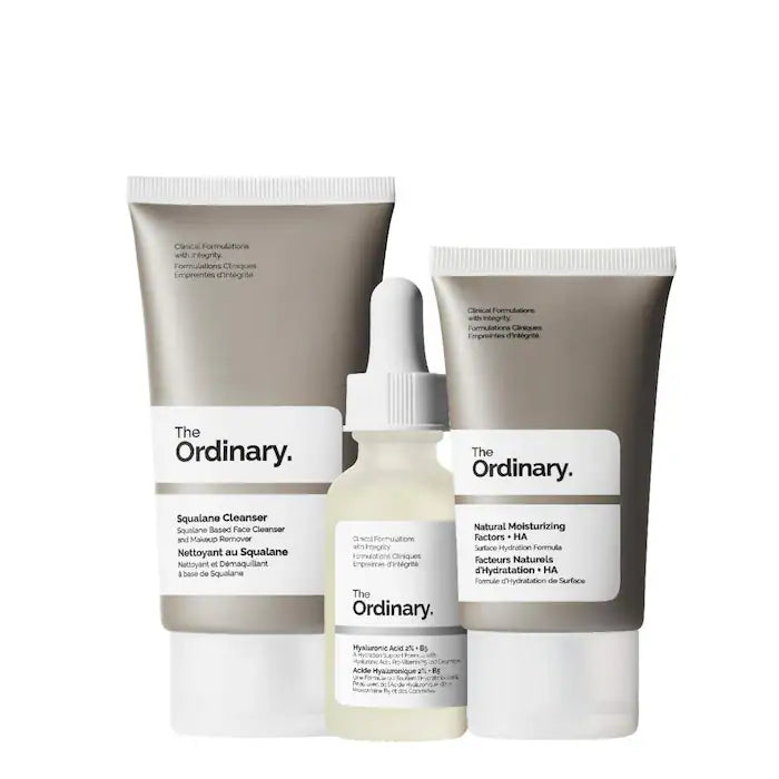 The Ordinary® הסט היומי עם סרום חומצה היאלורונית