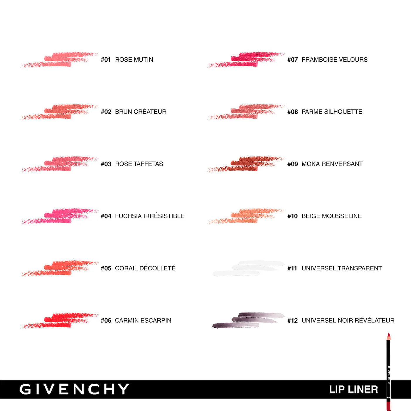 Givenchy - Lip Liner - Precision & Long-Lasting Definition for Perfect Lips®