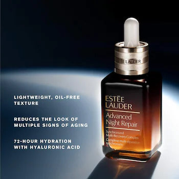 Estée Lauder - Advanced Night Repair Multi-Recovery Complex Serum with Hyaluronic Acid: Revitalize and Hydrate Your Skin Overnight®