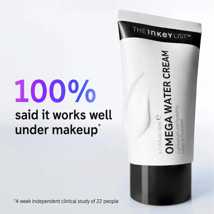 The INKEY List® Omega Water Cream קרם לחות ללא שמן + ניאצינמיד