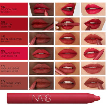 NARS - قلم تحديد الشفاه Powermatte High-Intensity Long-Lasting Lip Pencil®