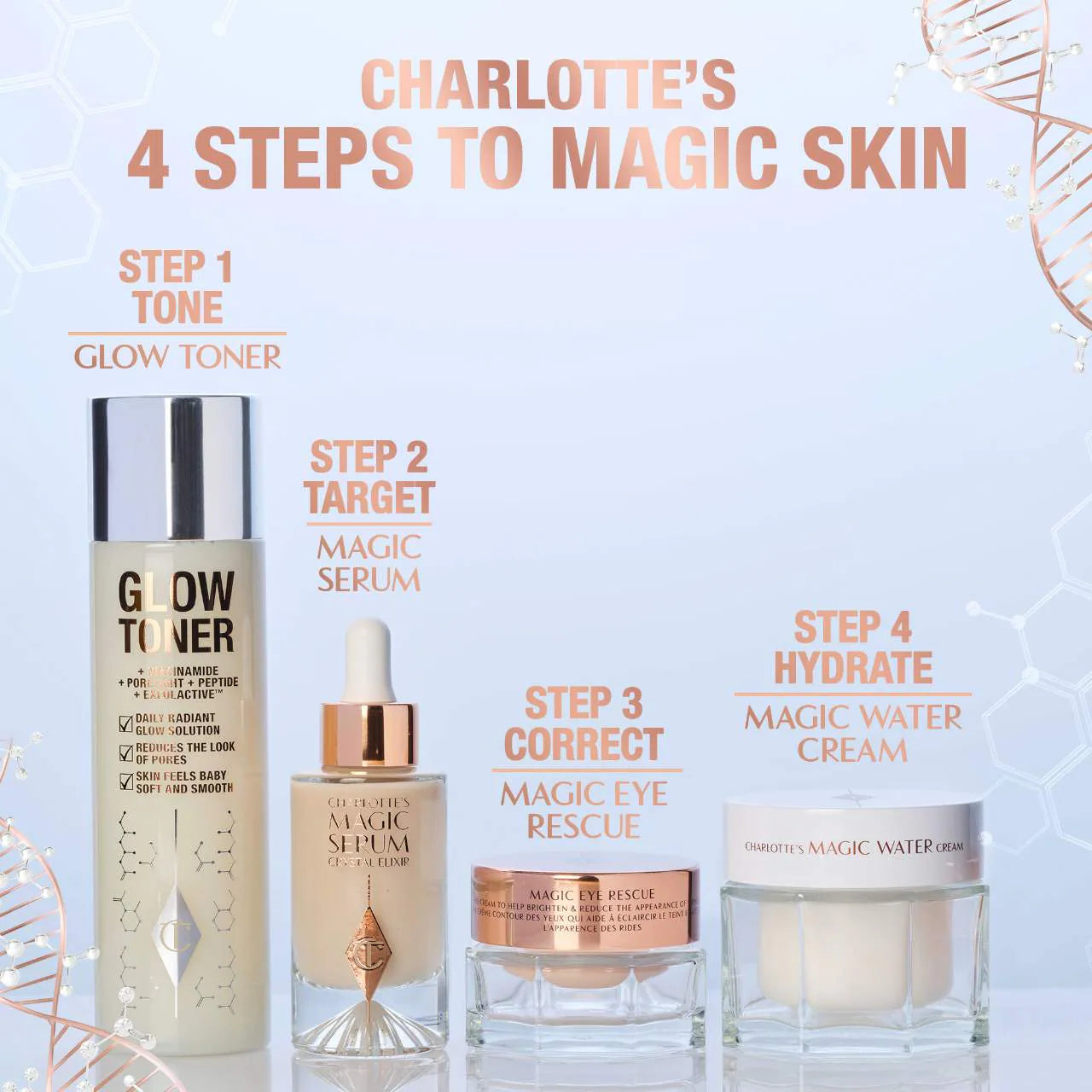 Charlotte Tilbury  Magic Water Cream Gel Moisturizer with Niacinamide®