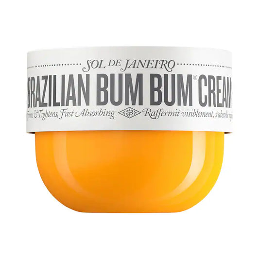 كريم الجسم القابل لإعادة التعبئة من Sol de Janeiro® Brazilian Bum Bum Visibly Firming مع مادة الجوارانا الغنية بالكافيين