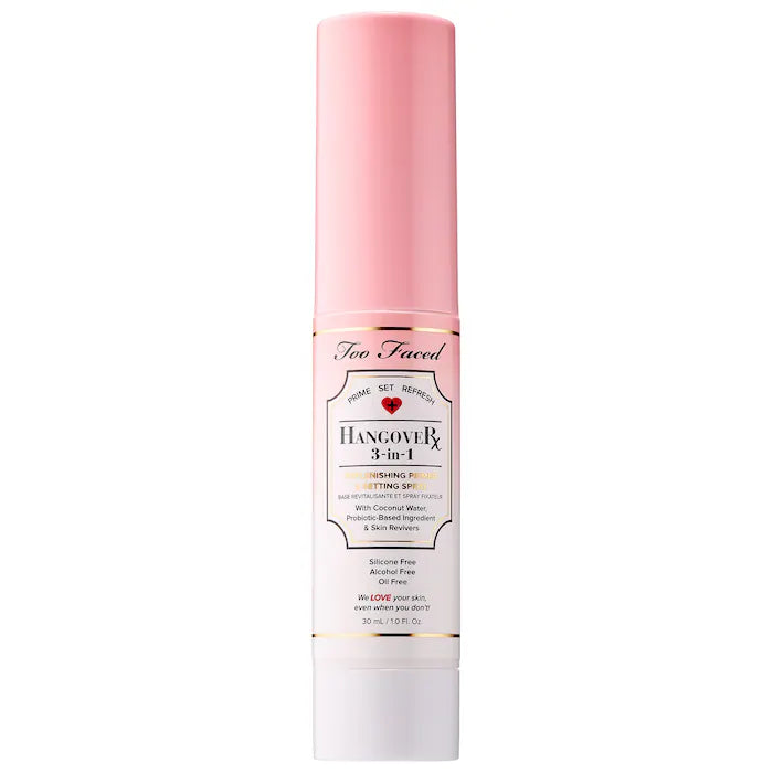 Too Faced Hangover 3-in-1 Replenishing Primer &amp; Setting Spray – Hydrating Mist®