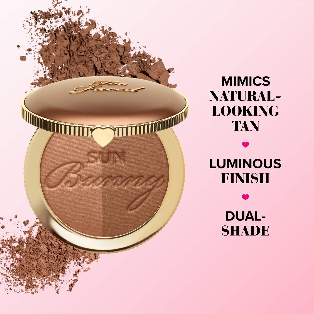 Too Faced Sun Bunny Natural Bronzer - Radiant Glow®