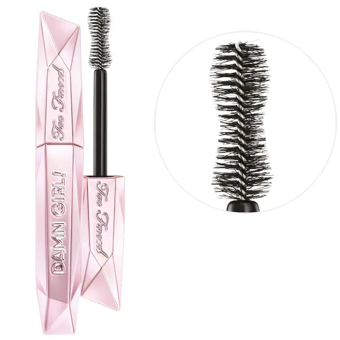 ماسكارا Too Faced Damn Girl! 24-Hour Mascara – Extreme Volume &amp; Curl® تدوم لمدة 24 ساعة