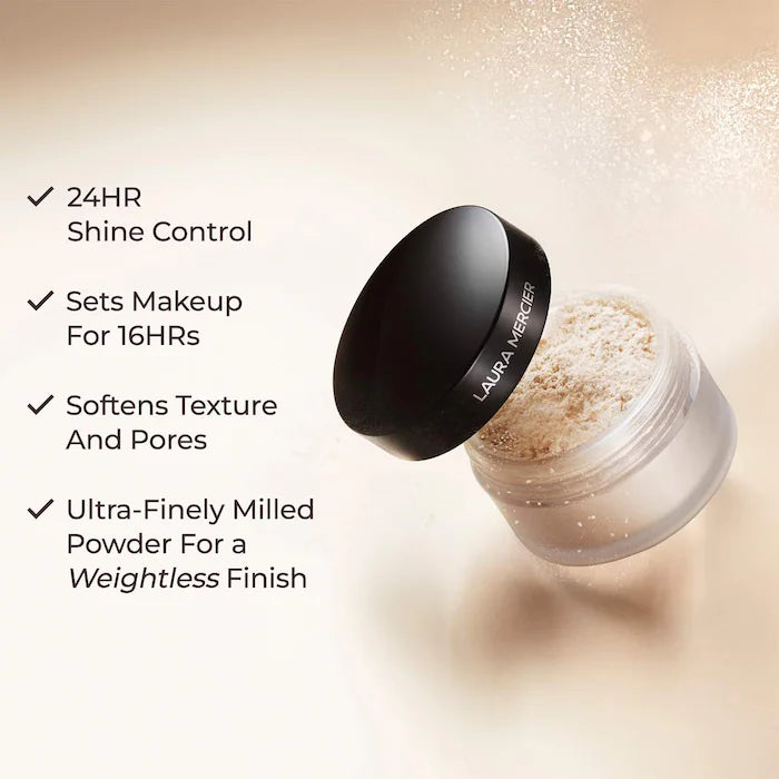 Laura Mercier - Mini Translucent Loose Setting Powder - Enhances Radiance®