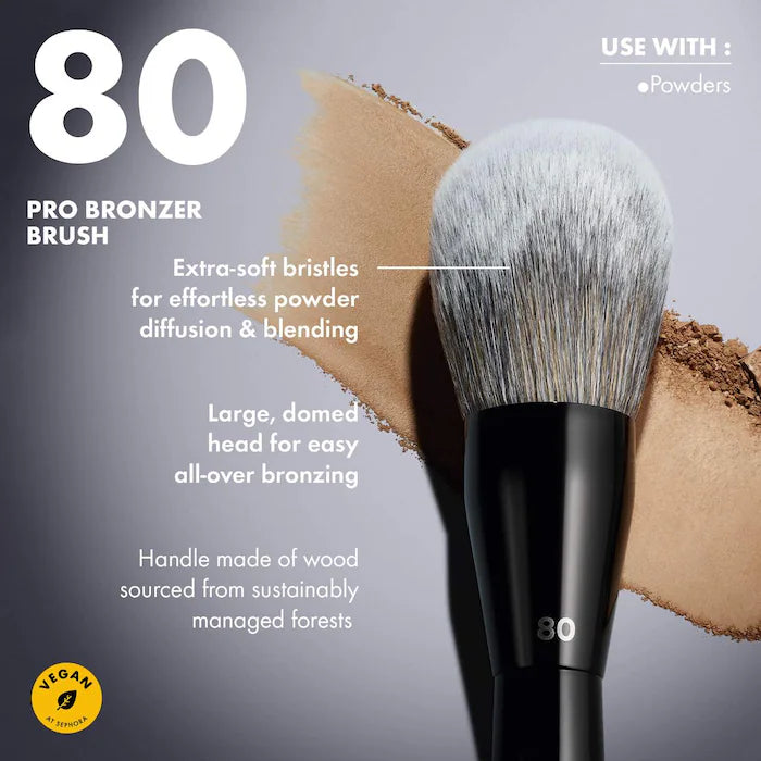 SEPHORA COLLECTION PRO Bronzer Brush #80®