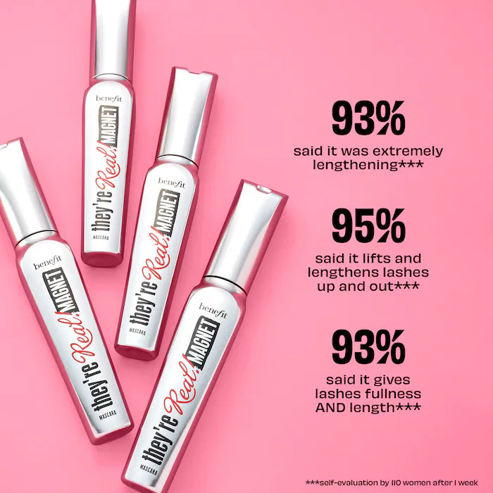 Benefit Cosmetics - ماسكارا Magnet Extreme Lengthening® من منتجات They're Real!