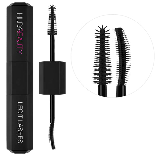 HUDA BEAUTY - Mini LEGIT LASHES Double-Ended Mascara for Volumizing and Lengthening®