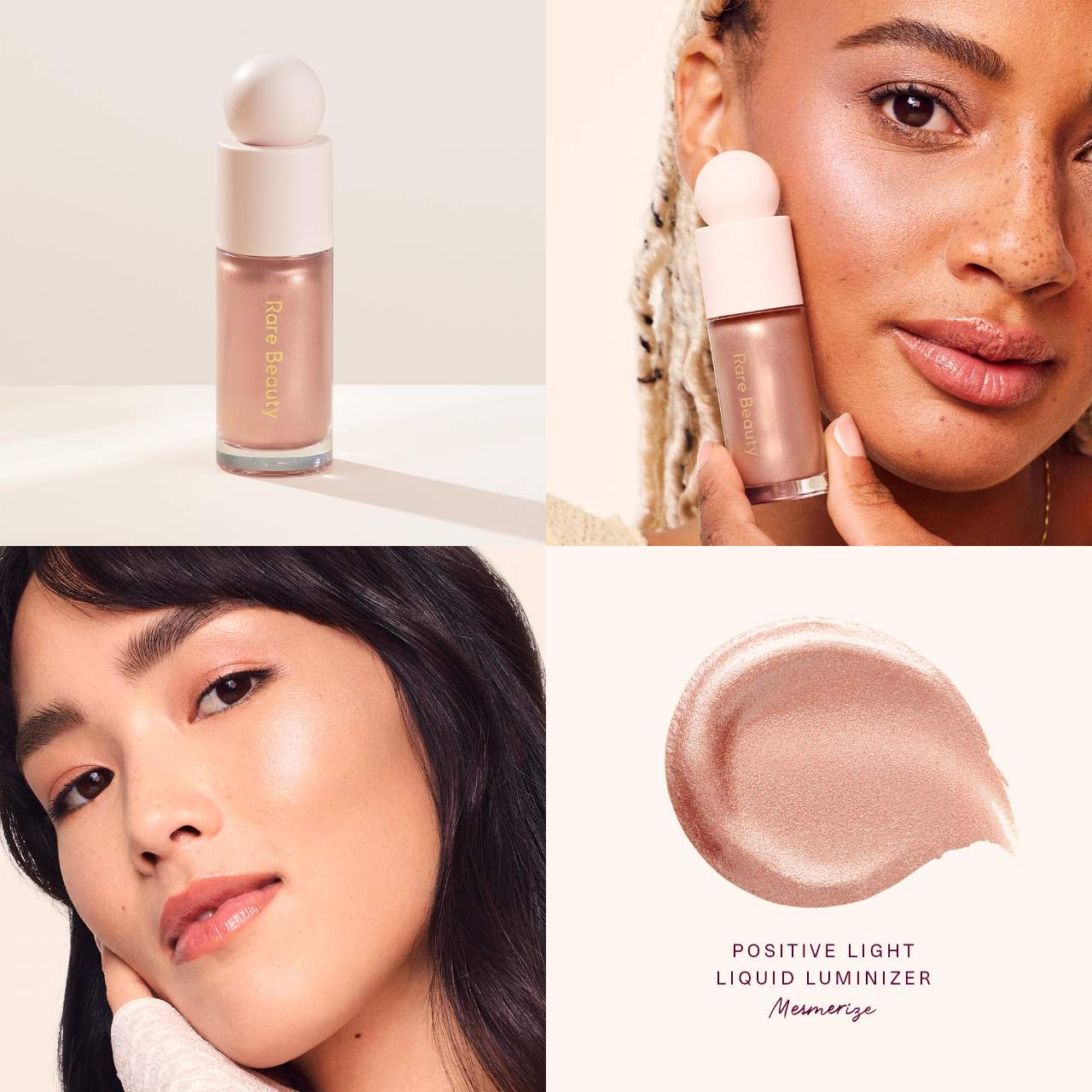 Rare Beauty by Selena Gomez – Positive Light Liquid Luminizer Highlight for a Radiant Glow®