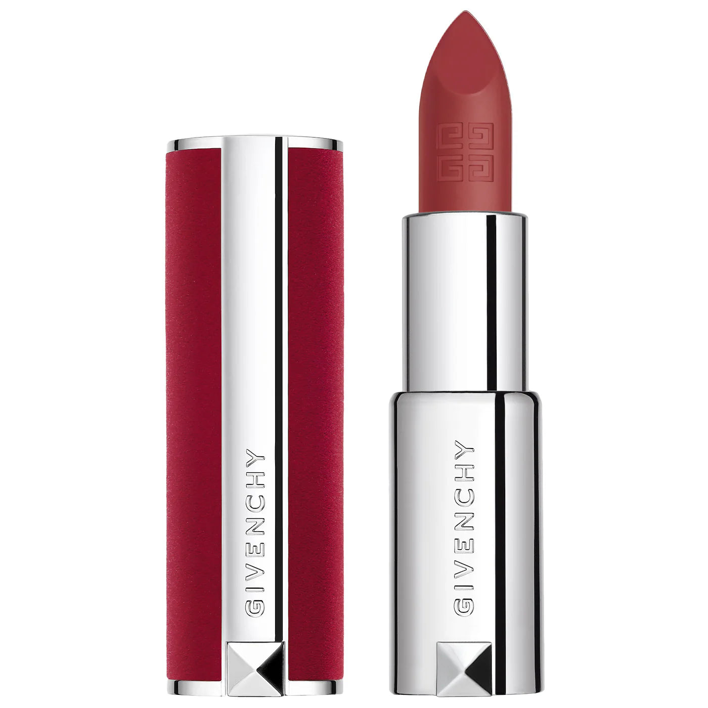 جيفنشي - أحمر شفاه Le Rouge Deep Velvet Matte - لون مكثف ونهاية مخملية غير لامعة®