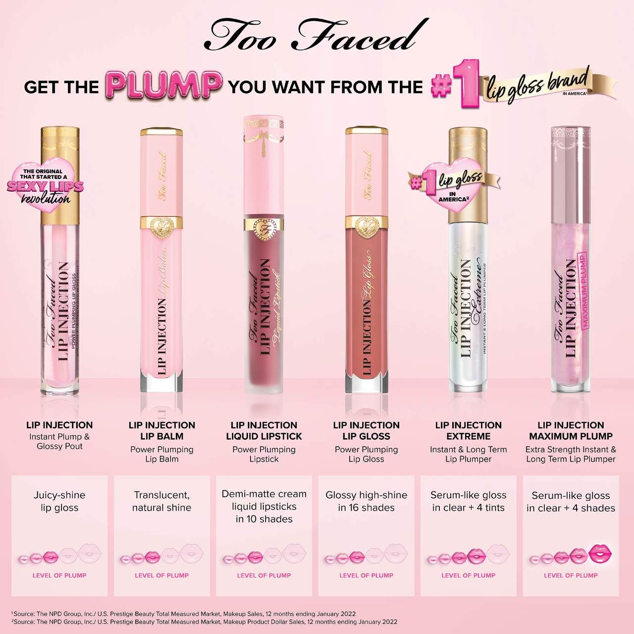 Too Faced - Lip Injection Power Plumping Hydrating Lip Gloss 6.5ml®