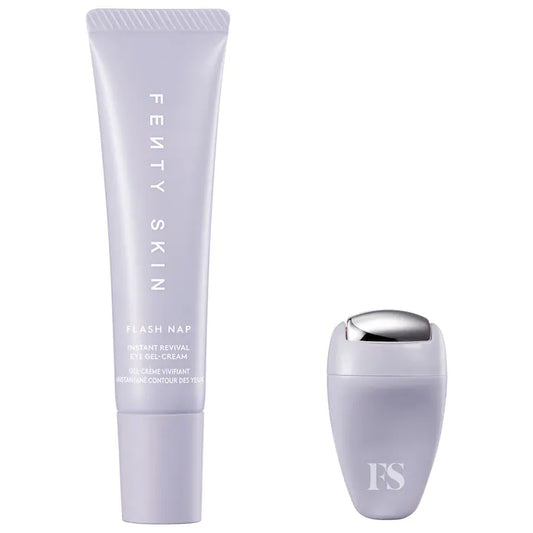 Fenty Beauty - جل كريم العيون Flash Nap Instant Revival Priming Eye Gel-Cream مع الشاي الأخضر وشجرة الحرير الفارسي®