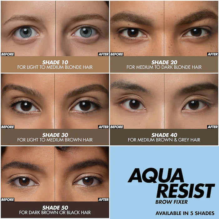 MAKE UP FOR EVER® Aqua Resist ג'ל גבות כהה עמיד למים