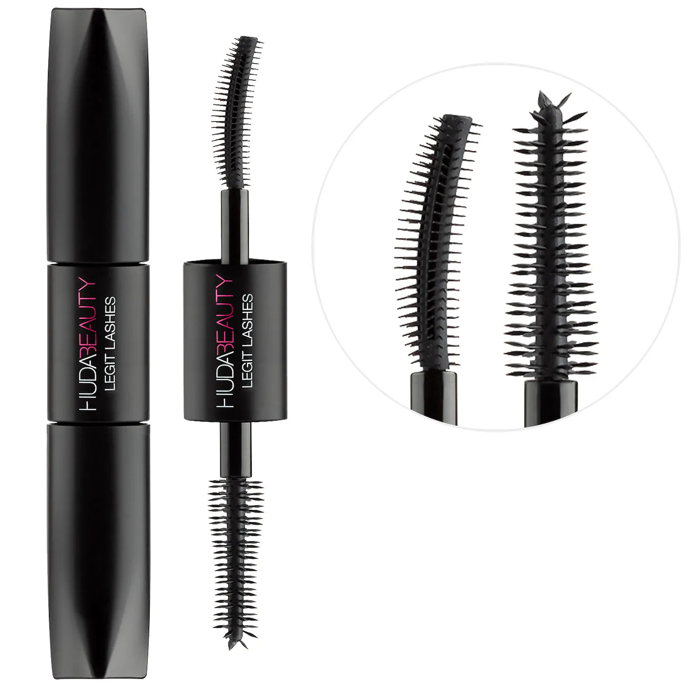 הודא ביוטי - מסקרה מיניאטורית LEGIT LASHES דו-צדדית לנפח והארכה®