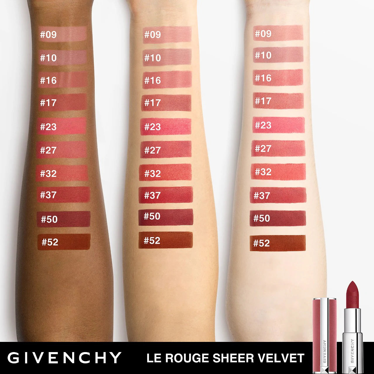 جيفنشي - أحمر شفاه Le Rouge Sheer Velvet Matte®