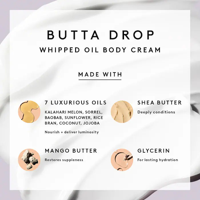 כותרת: Fenty Beauty - Butta Drop Whipped Oil Hydrating Body Cream Mini for Ultimate Hydration®