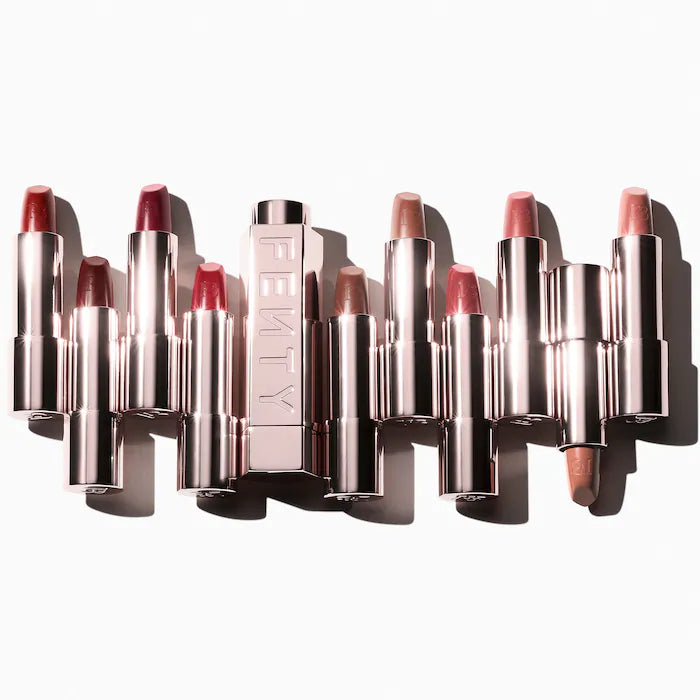 Fenty Beauty by Rihanna - أحمر شفاه Fenty Icon The Fill Semi-Matte القابل لإعادة التعبئة للاستخدام طوال اليوم®