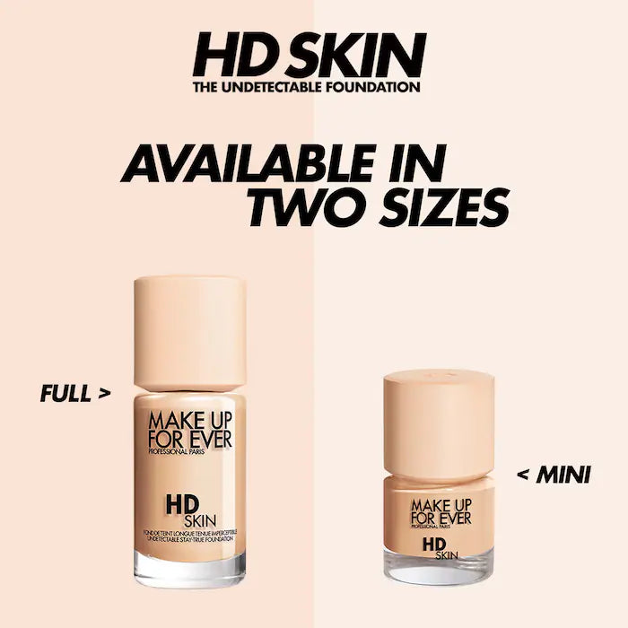 MAKE UP FOR EVER® HD Skin Waterproof Natural Matte Foundation Mini Size