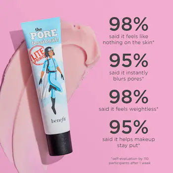 مستحضرات التجميل Benefit - برايمر المسام القائم على الماء The POREfessional Lite®