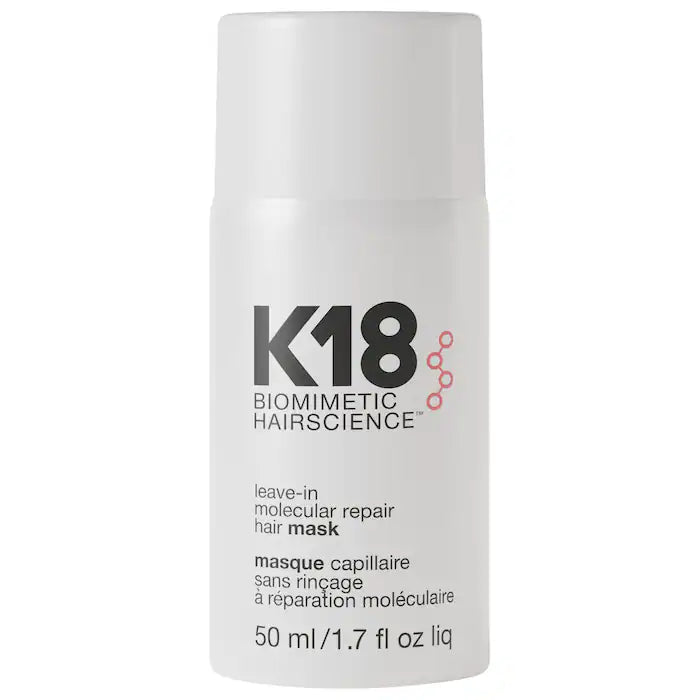 K18 Biomimetic K18® Biomimetic Hairscience قناع الشعر الذي لا يشطف لإصلاح الجزيئات قناع الشعر الذي لا يشطف لإصلاح الجزيئات