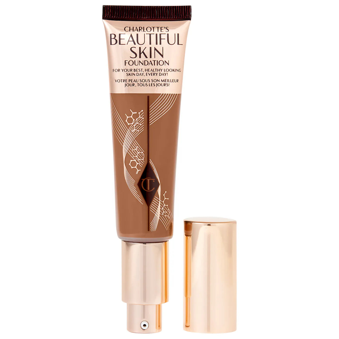 Charlotte Tilbury – Beautiful Skin Medium Coverage Liquid Foundation with Hyaluronic Acid®