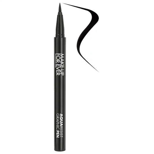 قلم تحديد العيون Aqua Resist Graphic Pen المقاوم للماء لمدة 24 ساعة من MAKE UP FOR EVER®