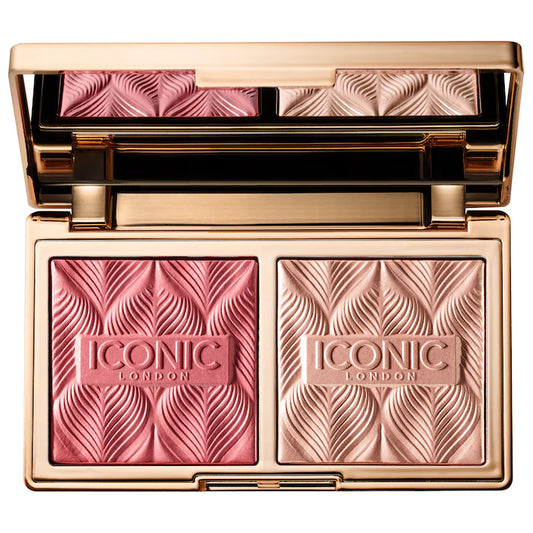 أحمر الخدود Silk Glow Blush و Highlight Duo® من Iconic London