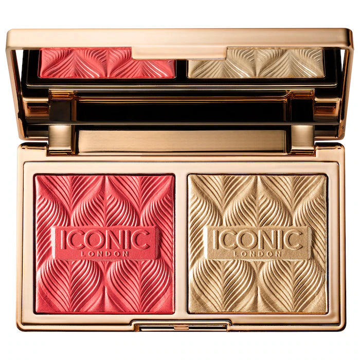 أحمر الخدود Silk Glow Blush و Highlight Duo® من Iconic London