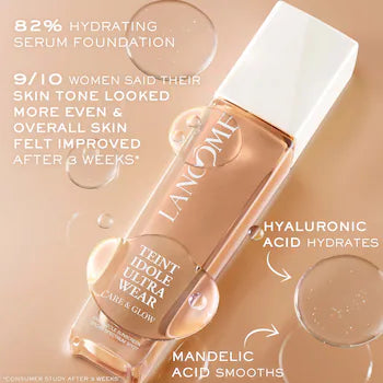 Lancôme - Teint Idole Ultra Wear Care & Glow Foundation - Hydrating with Hyaluronic Acid®