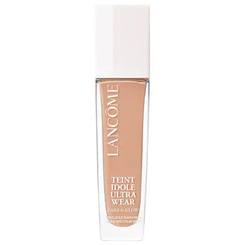 Lancôme - Teint Idole Ultra Wear Care &amp; Glow Foundation - מעניק לחות עם חומצה היאלורונית®