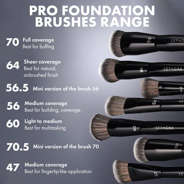 SEPHORA COLLECTION PRO Foundation Brush #60®