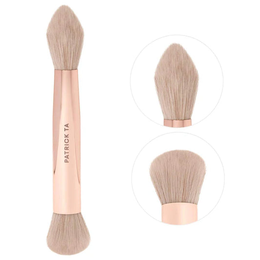 PATRICK TA® Dual-Ended Complexion Brush