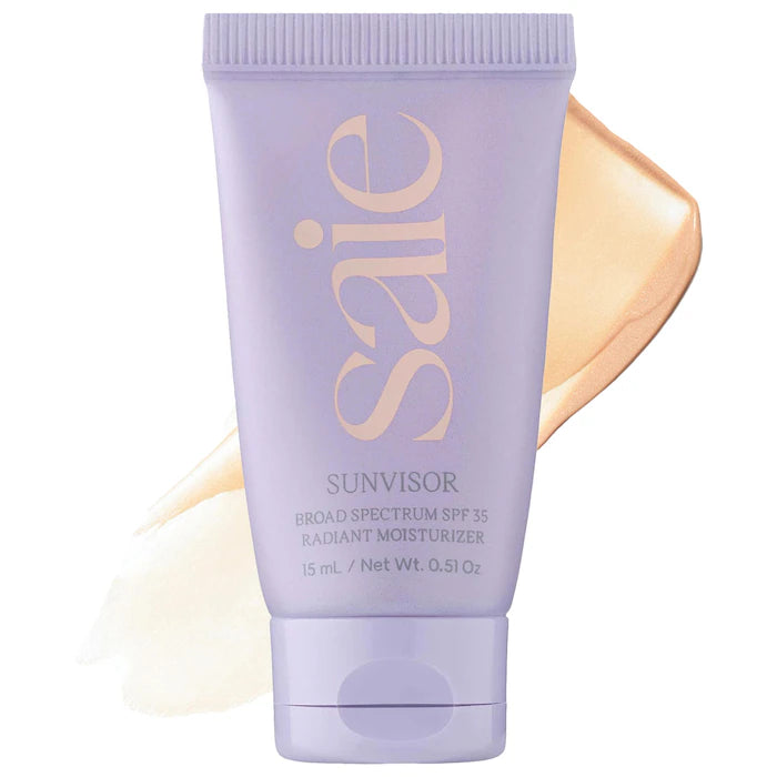 Saie® Sunvisor Radiant Moisturizing Face Sunscreen SPF 35