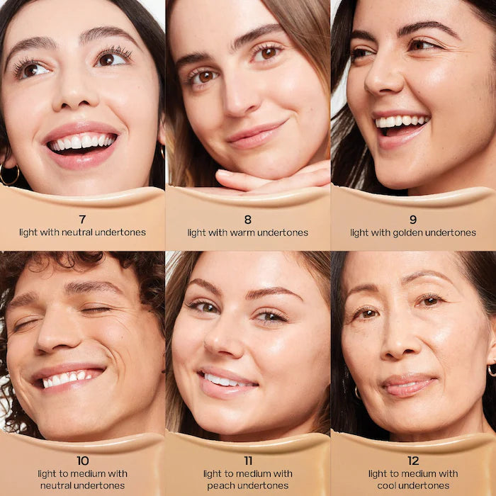 كريم أساس Saie® Glowy Super Skin Tint مع حمض الهيالورونيك