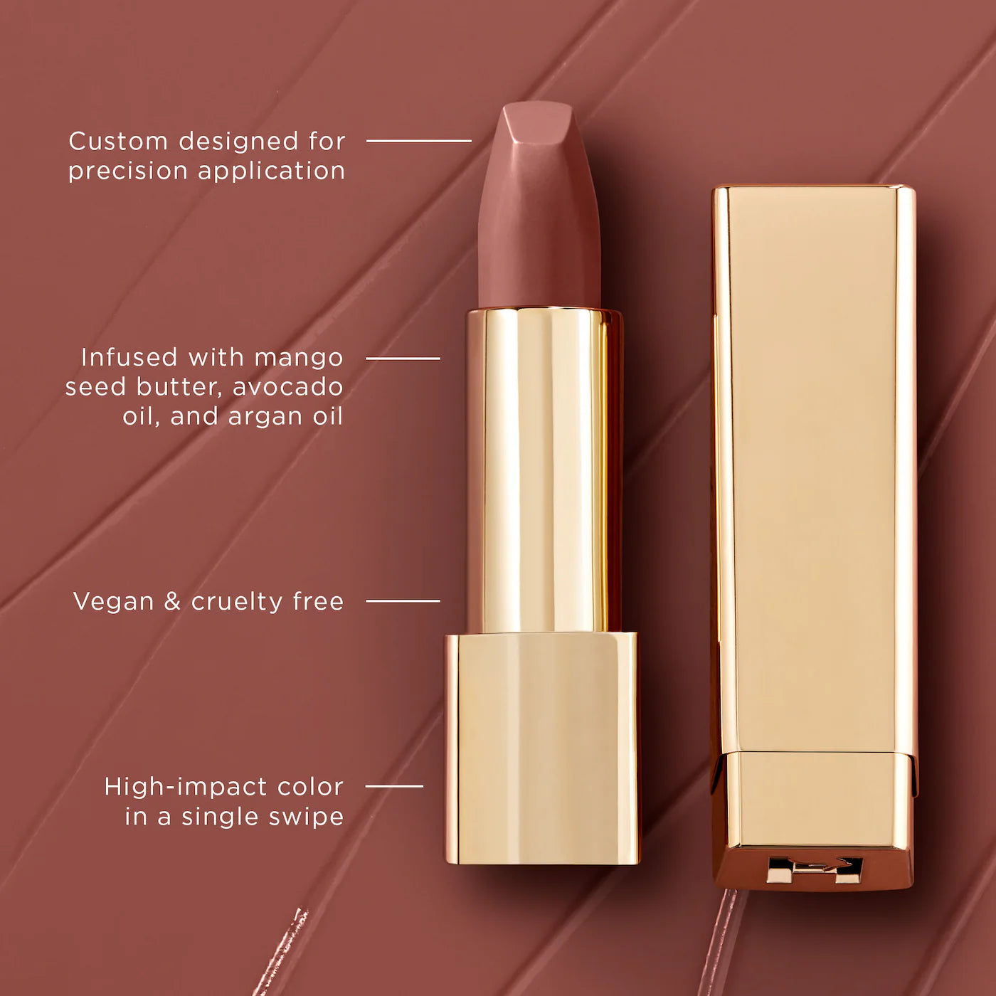 Hourglass – Unlocked™ Satin Crème Lipstick for Luxurious, High-Impact Color®